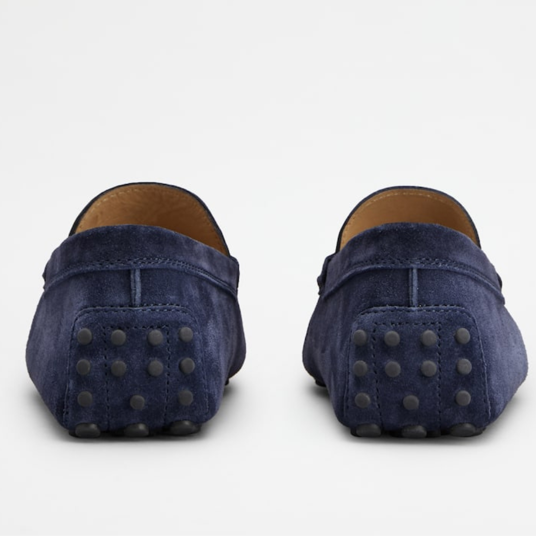 Kalvmocka Blå Loafers Spetslös Regular Fit 3