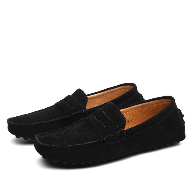 Kalvmocka Blå Loafers Spetslös Regular Fit 7