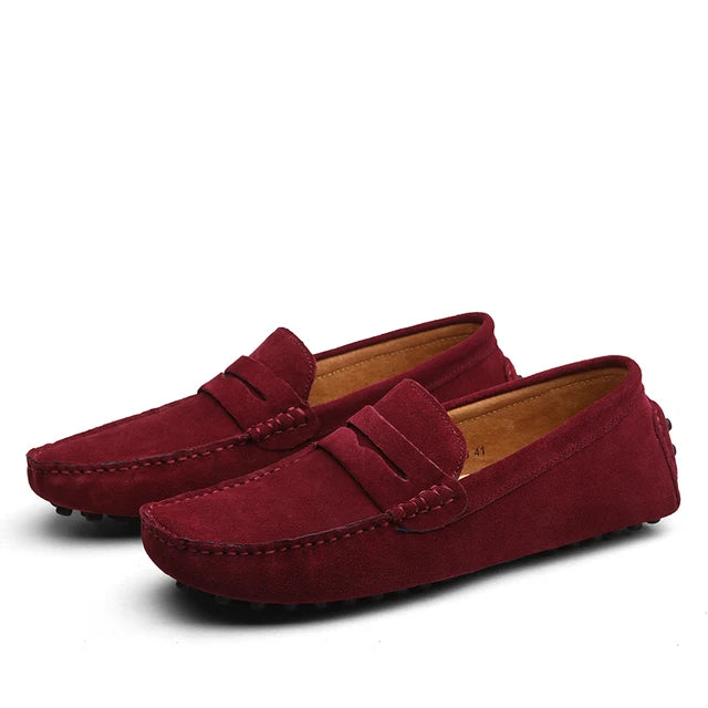 Kalvmocka Blå Loafers Spetslös Regular Fit 9