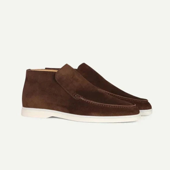 Kalvmocka Svart Slip In Skor Läderinnersula Regular Fit 6