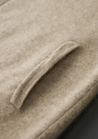 Kashmir Grå Cardigan Dragkedja Regular Fit 4