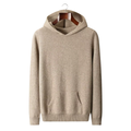 Kashmir Grå Hoodie Plysch Regular Fit 0