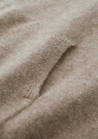 Kashmir Grå Hoodie Plysch Regular Fit 3
