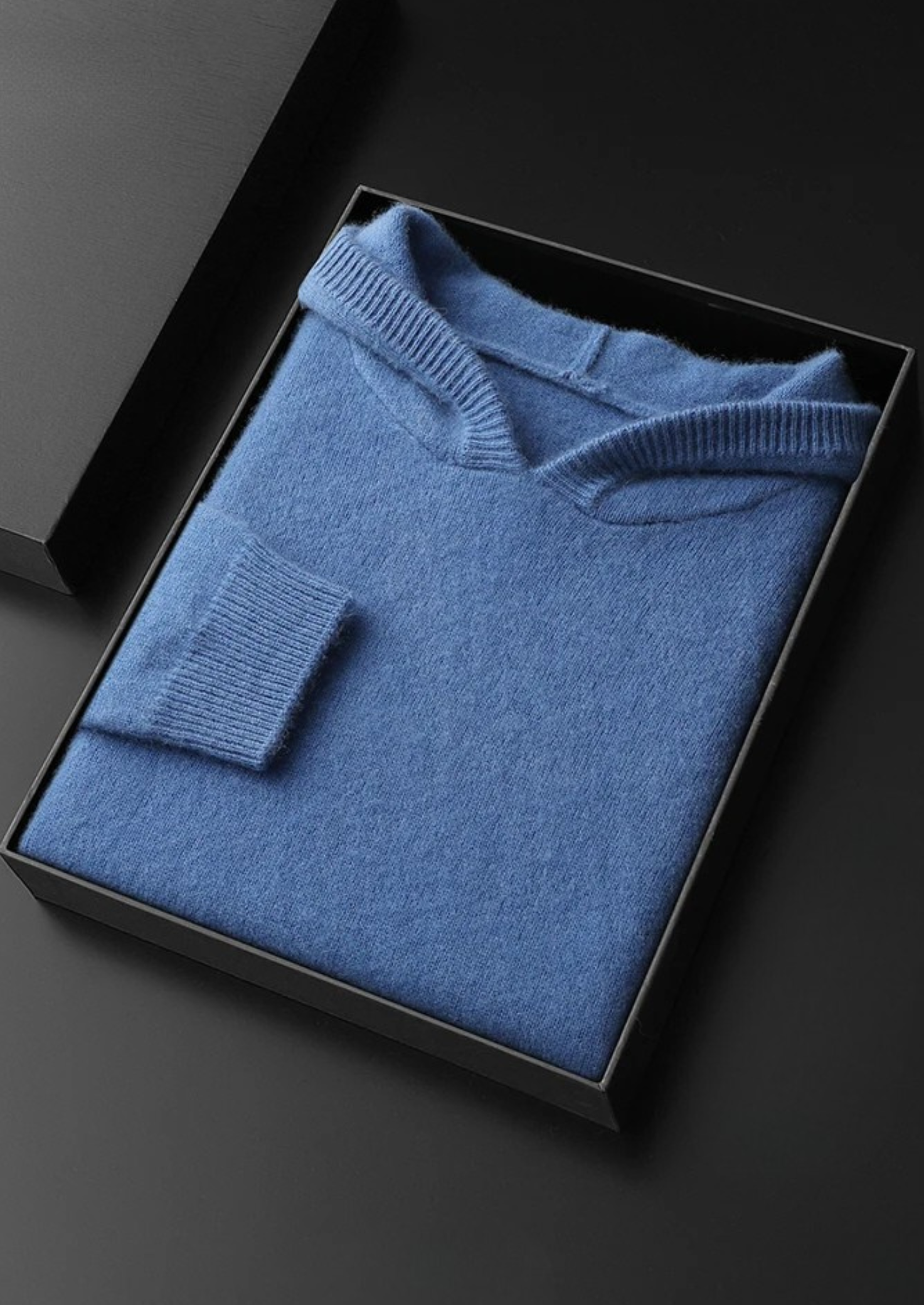 Kashmir Grå Hoodie Plyschig Relaxed Fit 11
