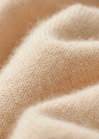 Kashmir Grå Hoodie Plyschig Relaxed Fit 2