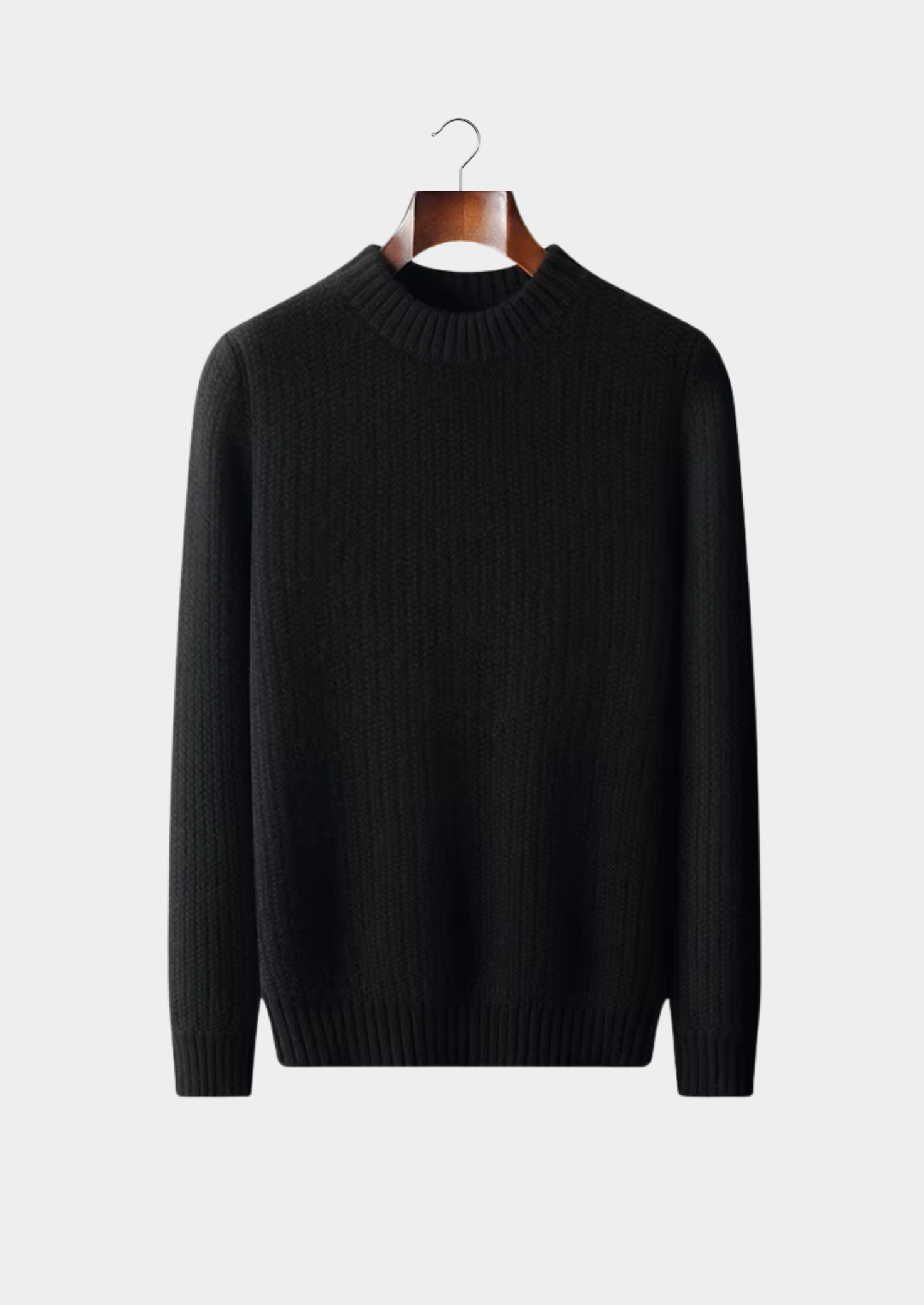 Kashmir Grå Tröja Crewneck Regular Fit 6