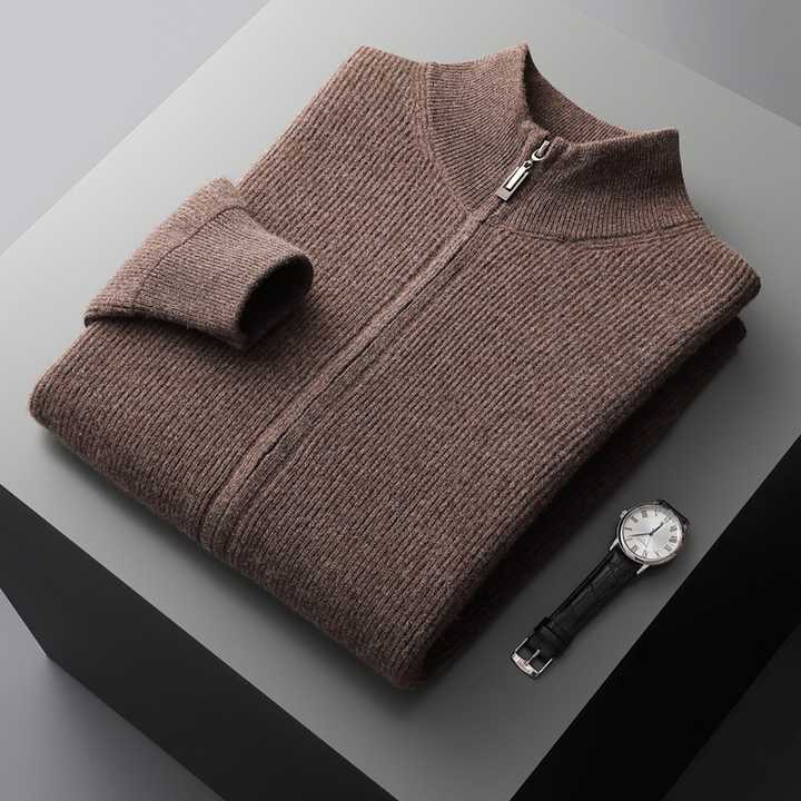 Kashmir Grå Väst Mjuk Regular Fit 9
