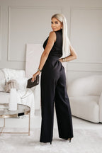 Korsad ärmlös jumpsuit 6