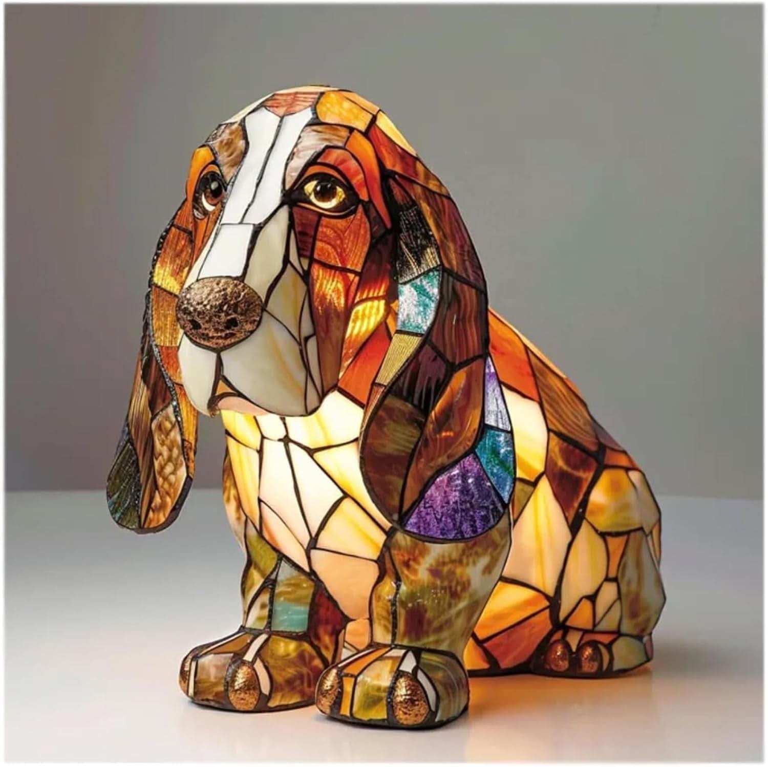 LED-nattlampa med Hundmotiv 0