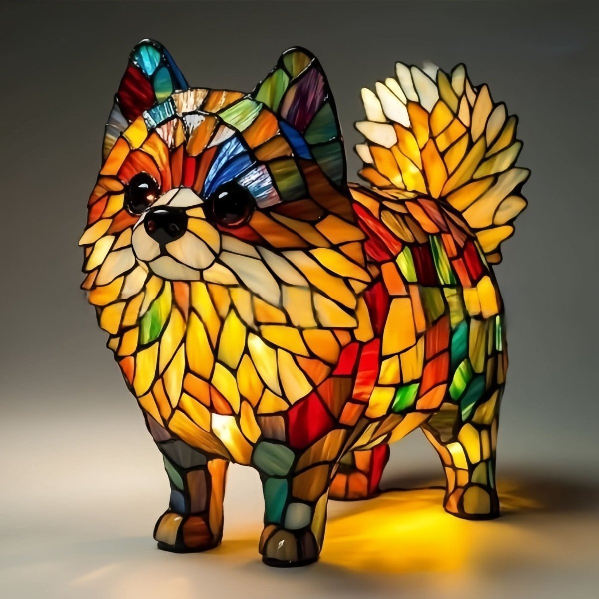 LED-nattlampa med Hundmotiv 24