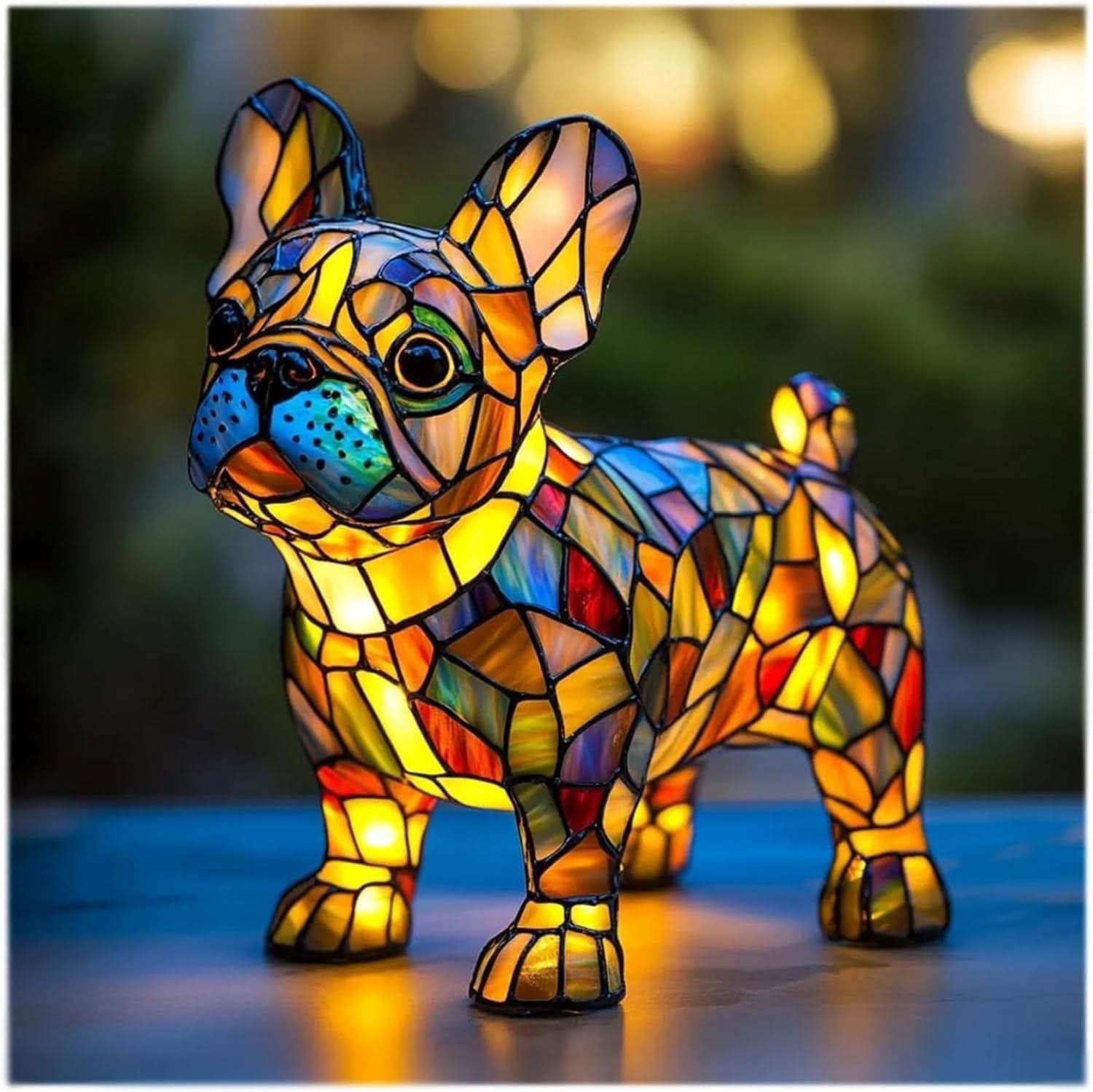 LED-nattlampa med Hundmotiv 6