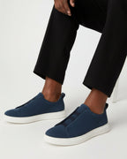 Läder Grå Sneakers Slip-On Regular Fit 4