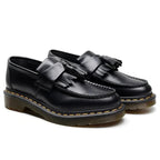 Läder Svart Loafers Klassisk Regular Fit 0