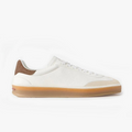 Läder Vit Sneaker Polerad Regular Fit 0