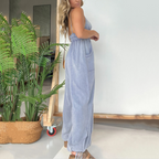 Lättsam V-ringad jumpsuit 8