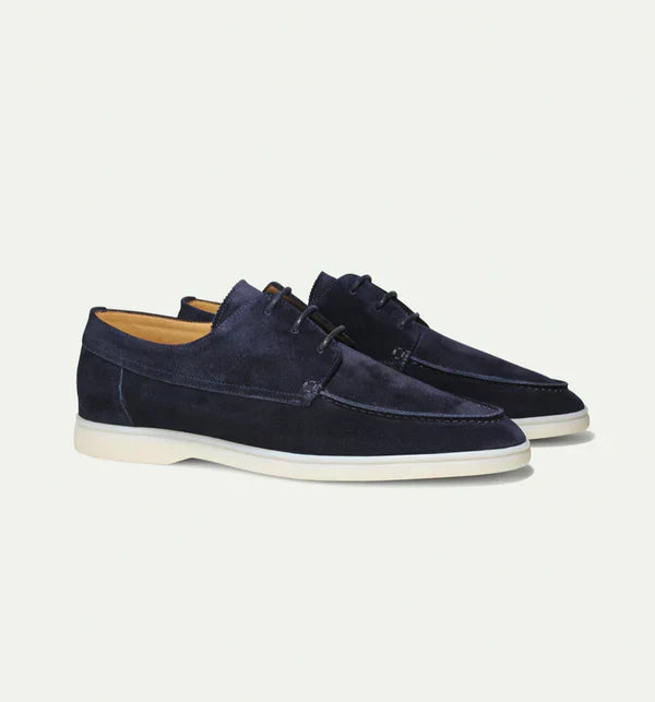 Loafers med Snörning och Slät Sula 2