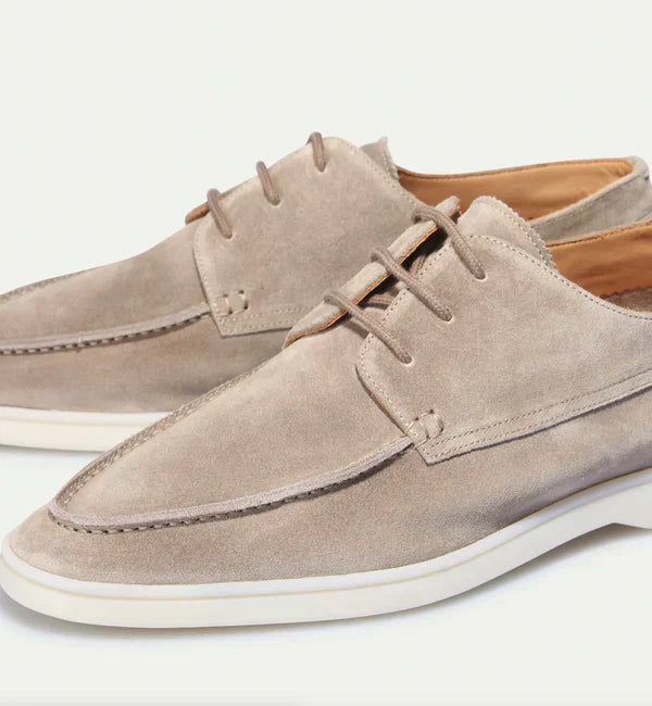 Loafers med Snörning och Slät Sula 5