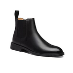 Mocka Svart Chelsea Boots Snörningslös Normal Fit 6