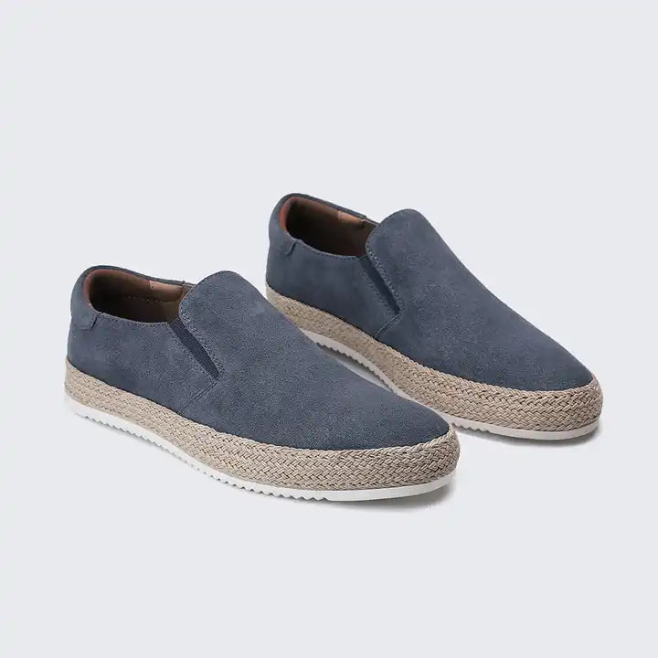 Mocka Svart Cityskor Slip-On Regular Fit 4