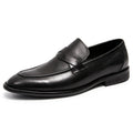 PU Svarta Loafers Andningsbara Regular Fit 0