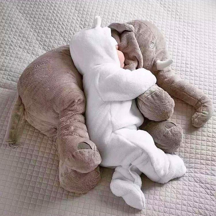 Plyschkudde Elefant Mjuk 60 cm 7