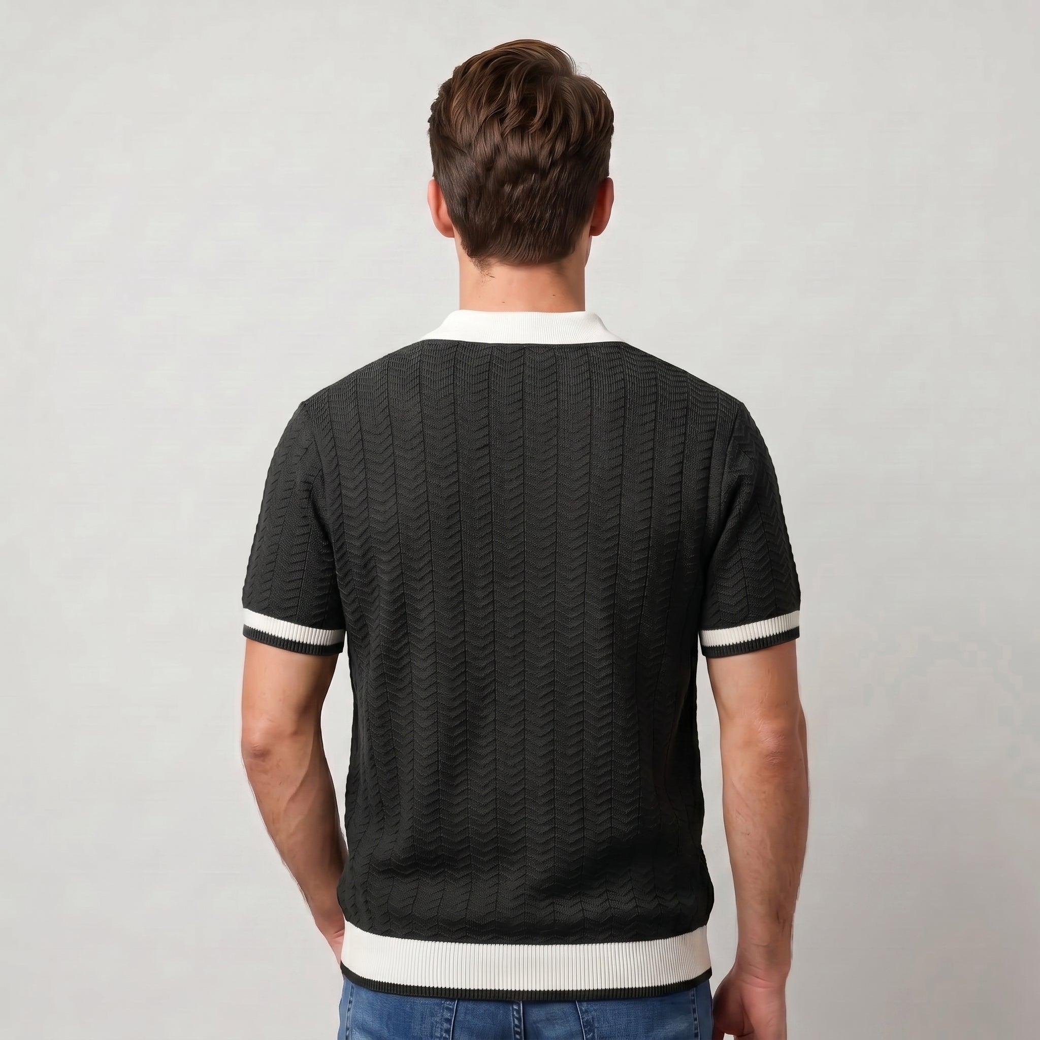 Valter Stickad Polo