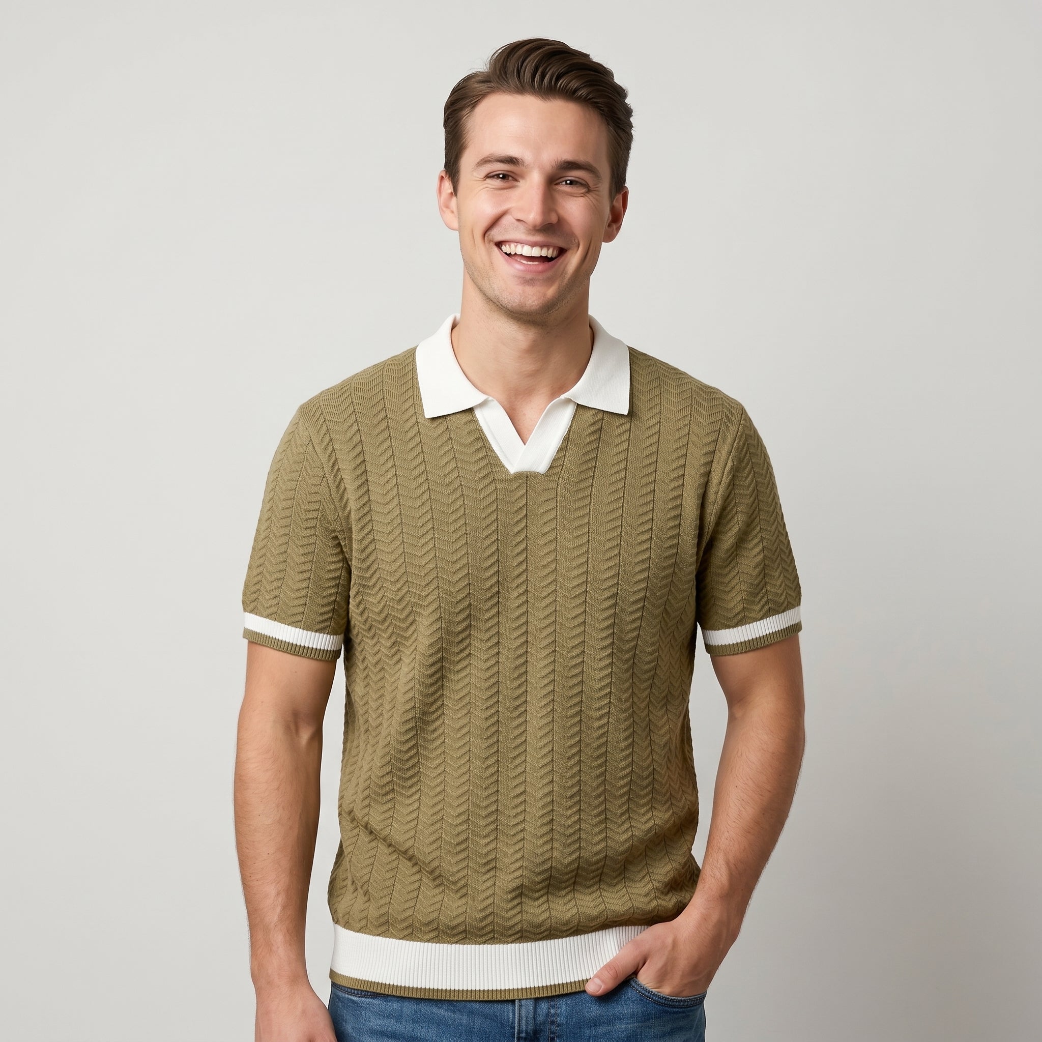 Valter Stickad Polo