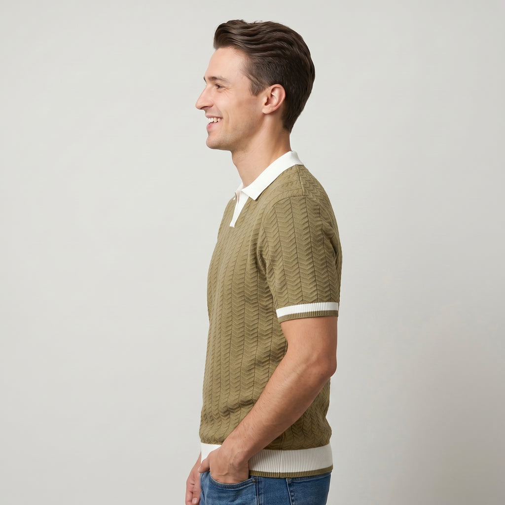 Valter Stickad Polo