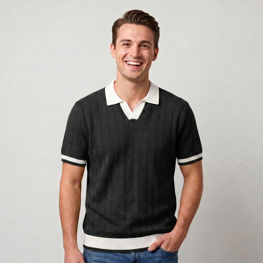 Valter Stickad Polo