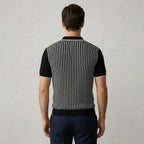 Randstickad Polo