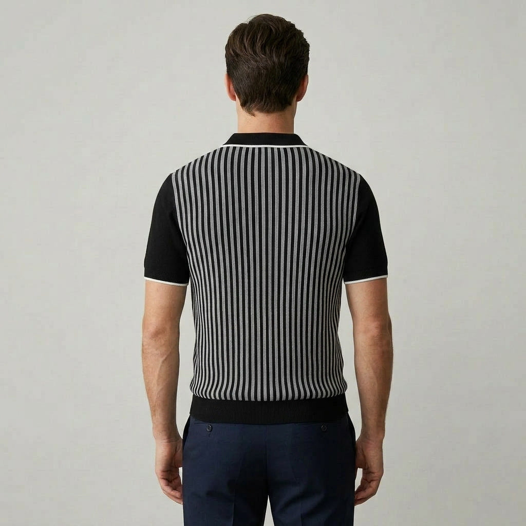 Randstickad Polo