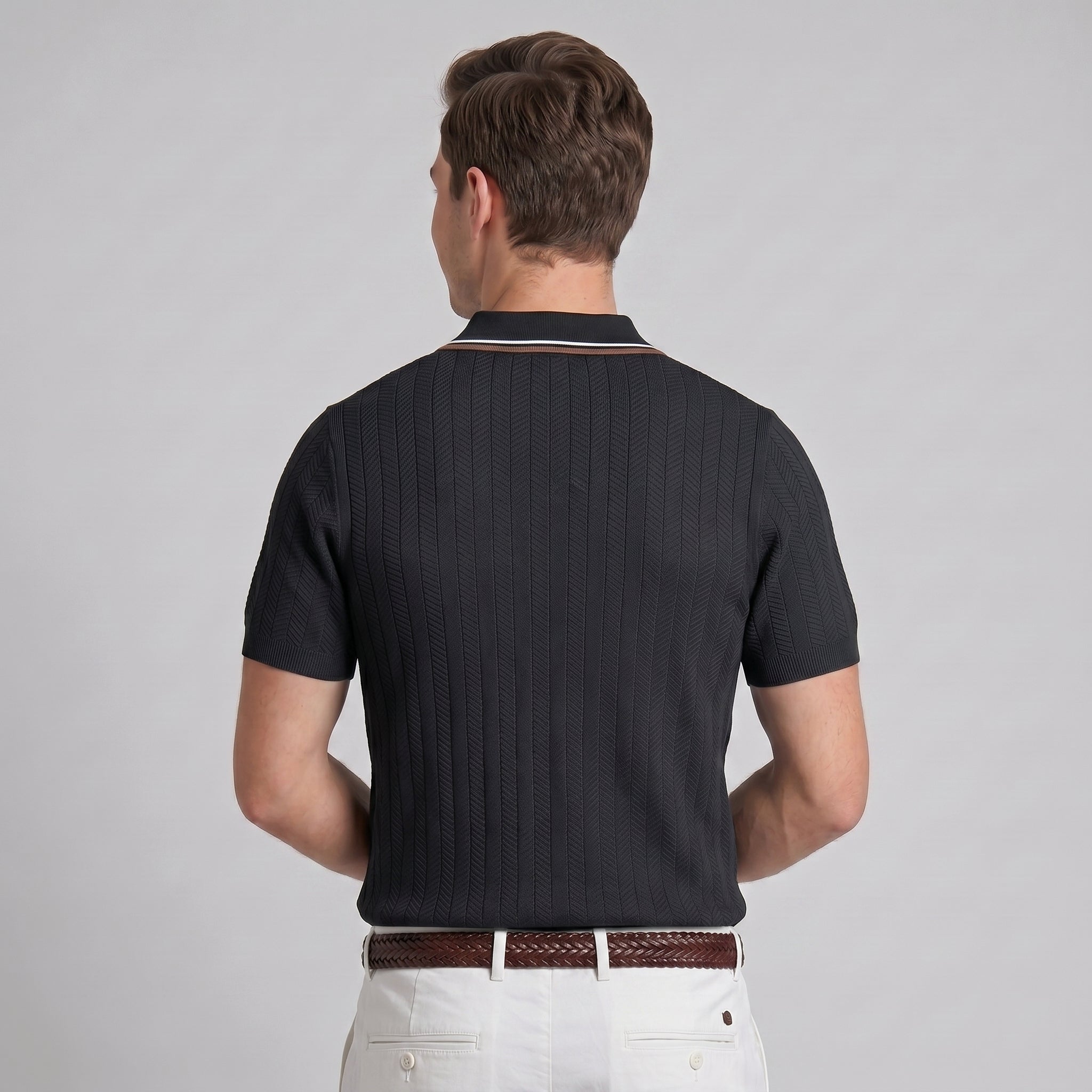 Chevronstickad Polo