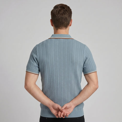 Chevronstickad Polo
