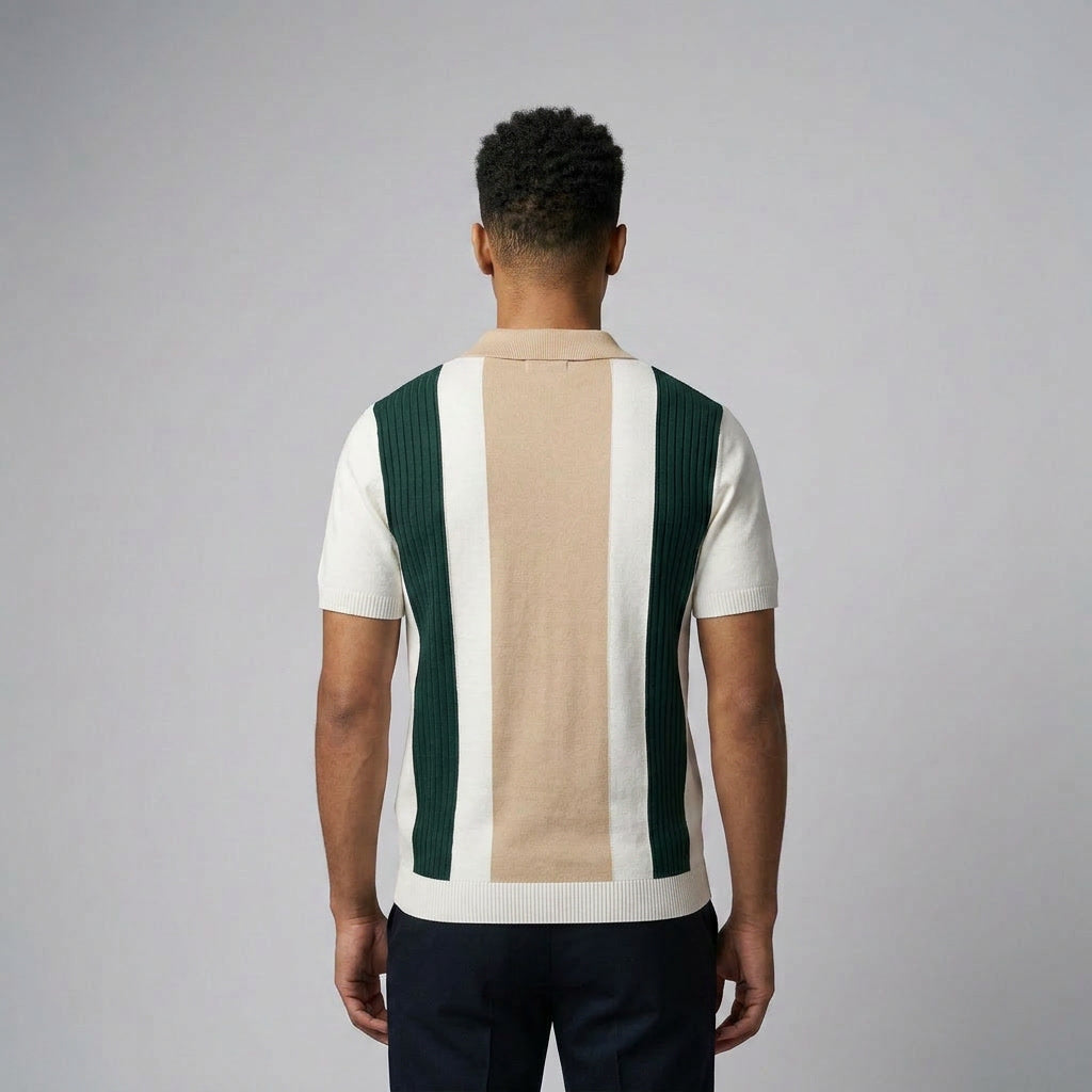 Retrostickad Polo