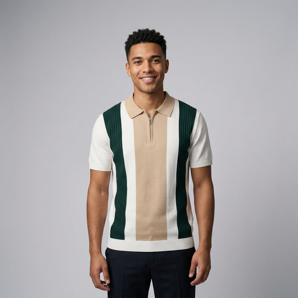 Retrostickad Polo
