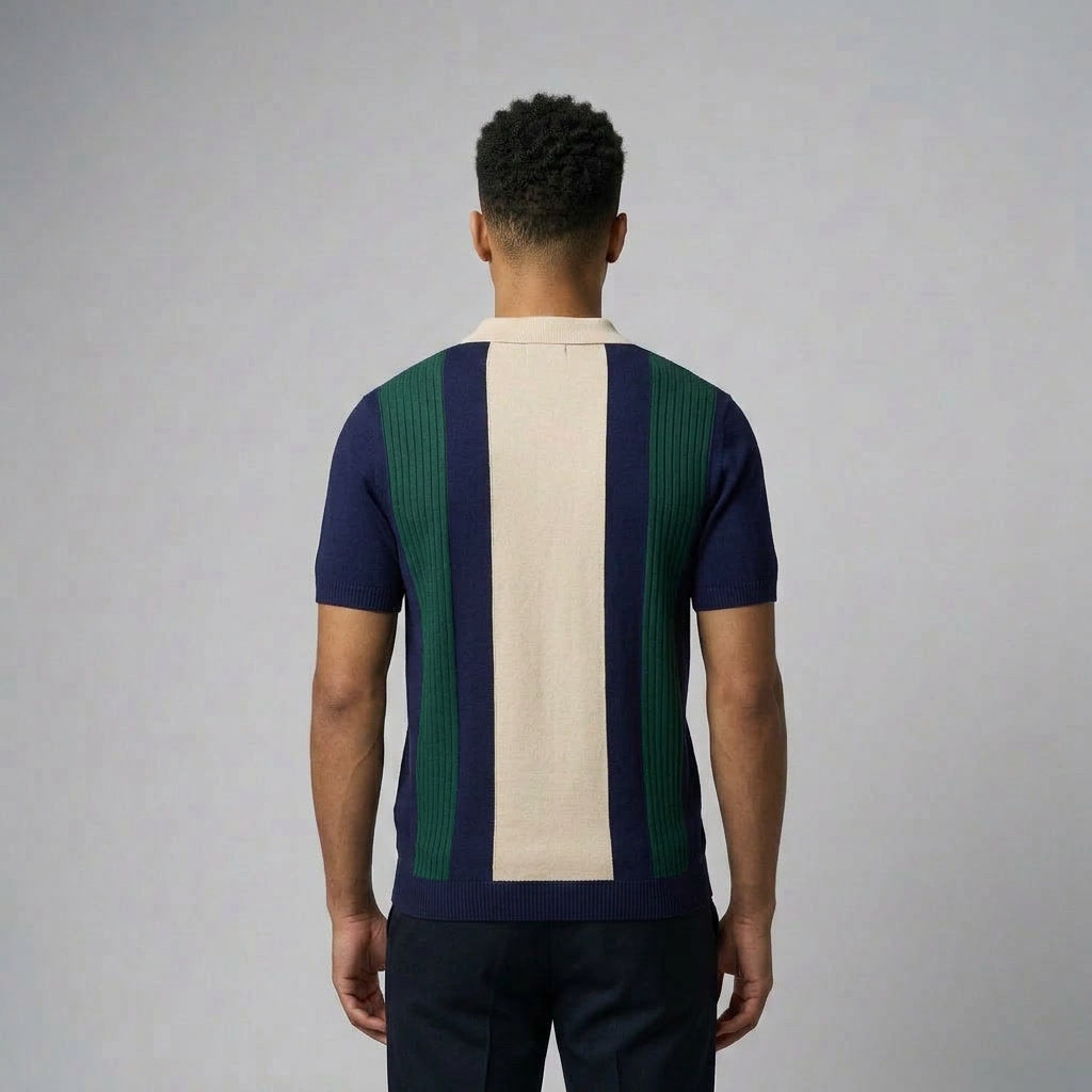 Retrostickad Polo