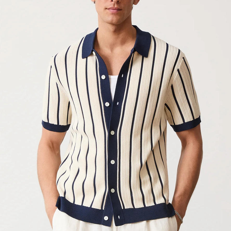 Polyester Vit Skjorta Meshdetaljer Regular Fit 2