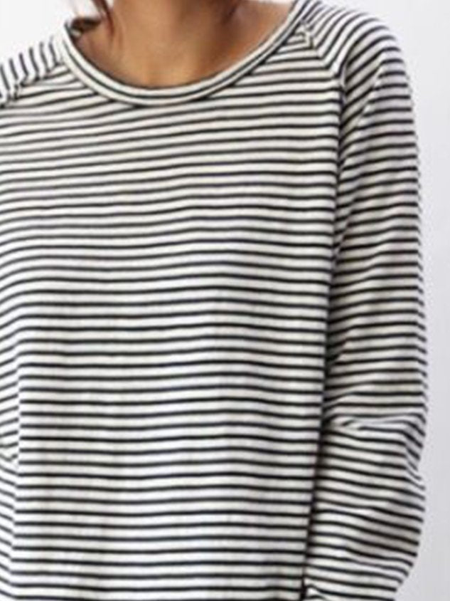 Randig Långärmad T-shirt 2