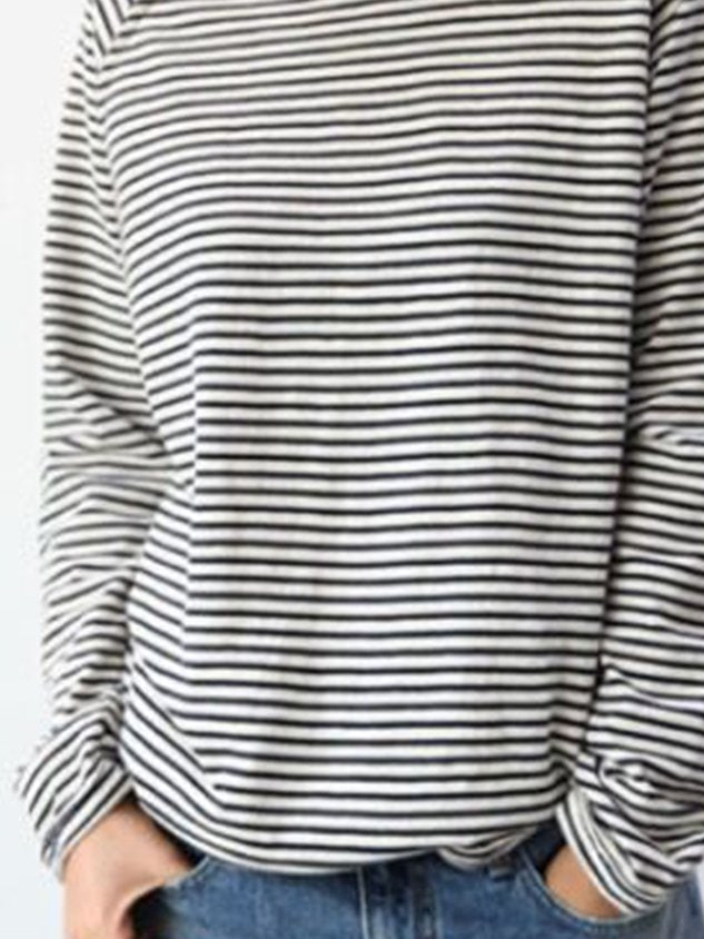 Randig Långärmad T-shirt 3