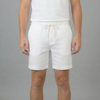 Sommar Shorts Linne Justerbar Midja