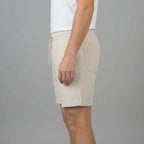 Sommar Shorts Linne Justerbar Midja