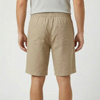 Linne Shorts Herr Dragsko Sommar Stil