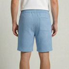 Texturerade Shorts Herr Minimal Sommar Stil