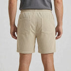 Avslappnade Shorts Med Struktur