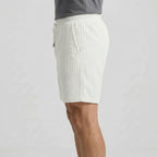 Avslappnade Shorts Med Struktur