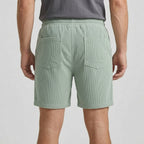 Avslappnade Shorts Med Struktur