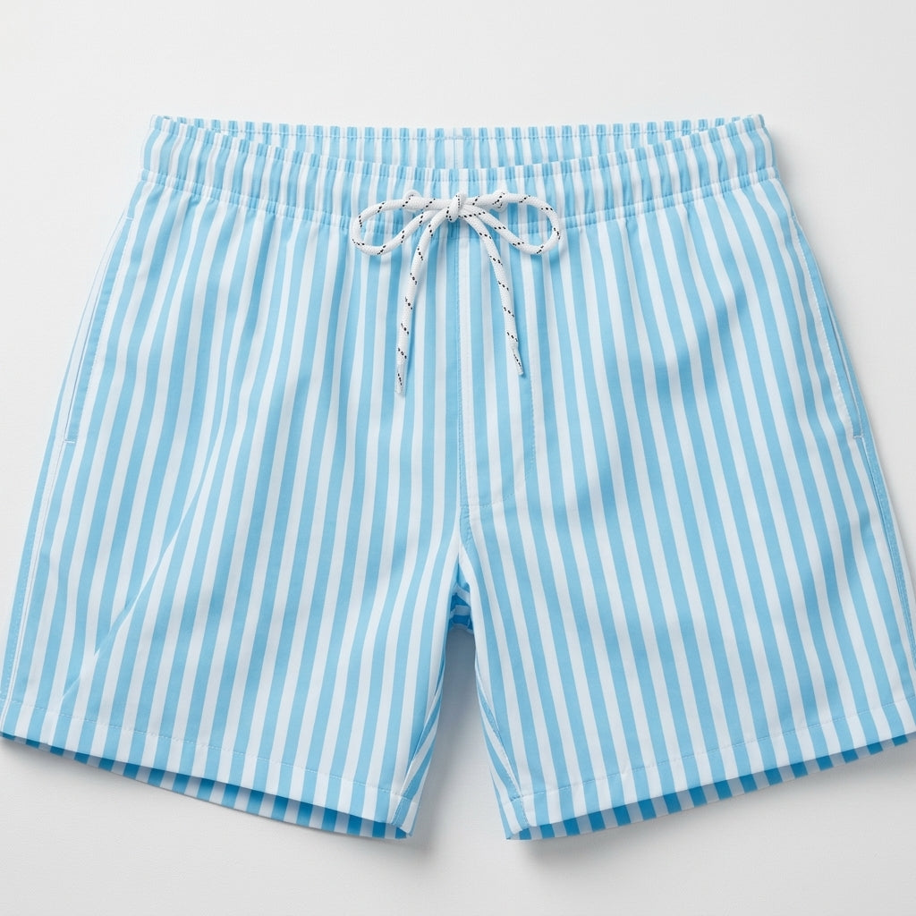 Lätta Randiga Shorts För Varmare Dagar