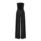 Sofia | Axelbandslös jumpsuit med vida ben 3