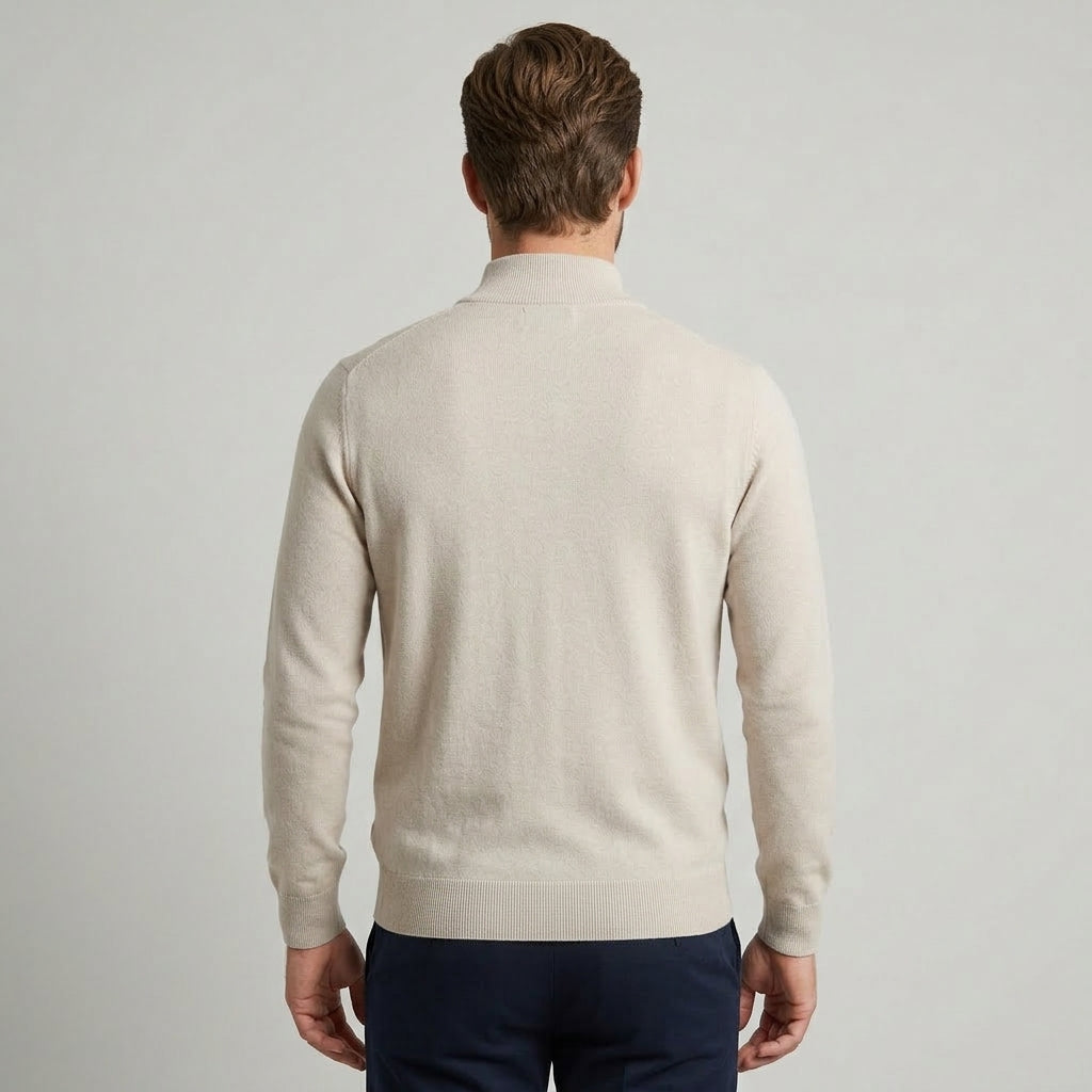 Elegant Half-Zip Tröja