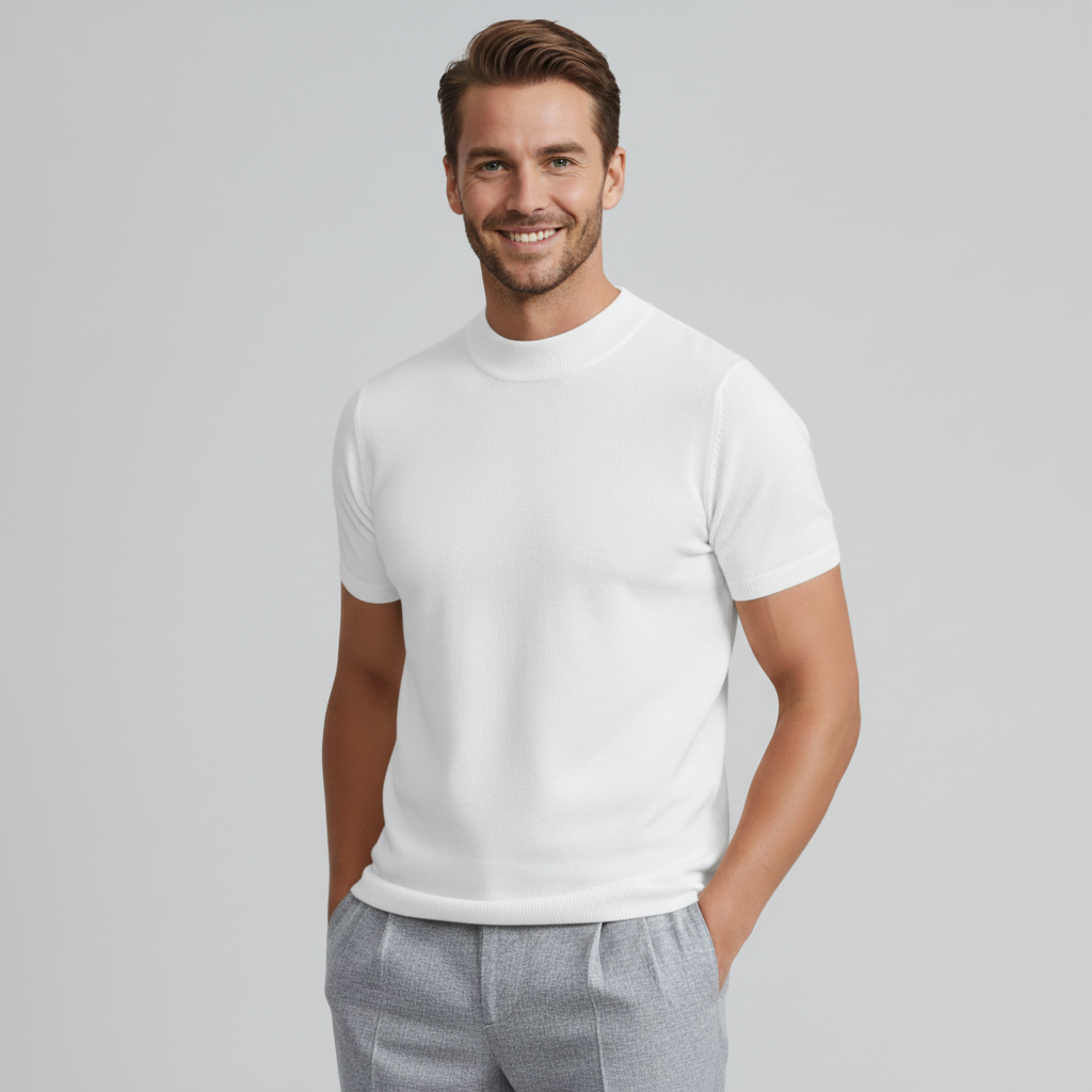 Minimalistisk t-shirt regular fit